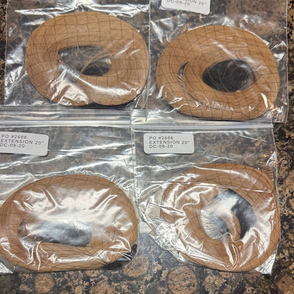 Brown Hair Extensions 20"